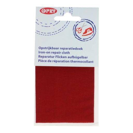 [10210000-750] Opry Reparatiedoek opstrijkbaar 11x25cm - 5st - 750