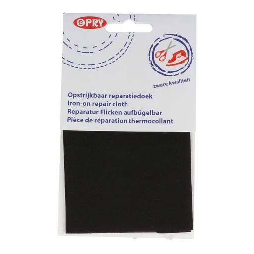 [1021120-0000] Opry Reparatiedoek stevig opstrijkbaar 12x40cm 0000 - 5st