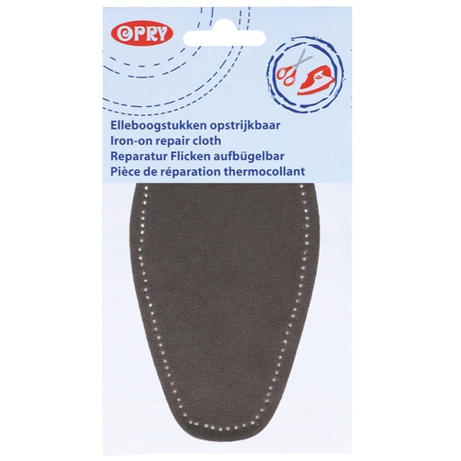 [102285-004] Opry Elleboogstukken opstrijkbaar 16x7,5cm 004