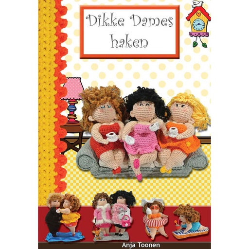 [9999-4800] Dikke dames haken - Anja Toonen - 1st