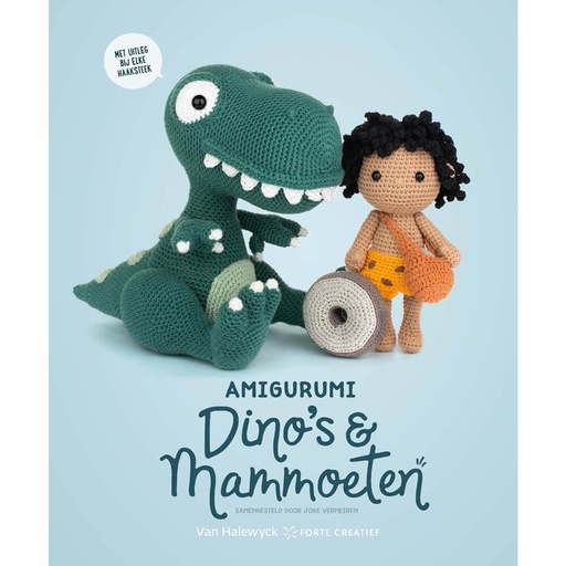 [9999-0942] Amigurumi dino's & mammoeten - Joke Vermeiren - 1st