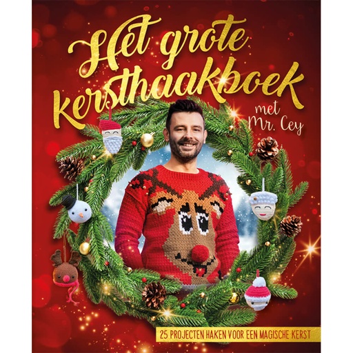 [9999-4825] Het grote kersthaakboek met Mr. Cey - Mr. Cey - 1st