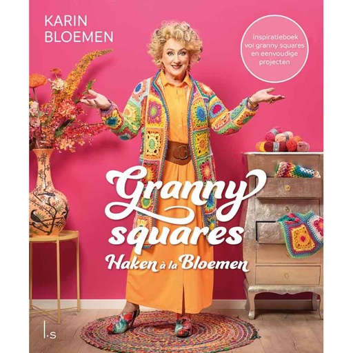 [9999-5891] Haken à la Bloemen: Granny Squares - Karin Bloemen - 1st