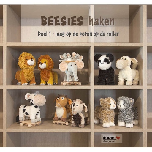 [9999-2428] Beesies haken 1 Laag op de poten - Anja Toonen - 1st