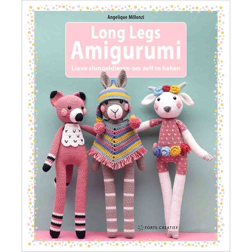 [9999-5386] Long Legs Amigurumi NL - Angelique Millonzi - 1st