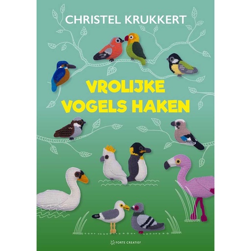 [9999-0274] Vrolijke vogels haken - Christel Krukkert - 1st