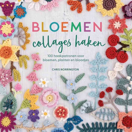 [9999-0410] Bloemencollages haken - Chris Norrington - 1st