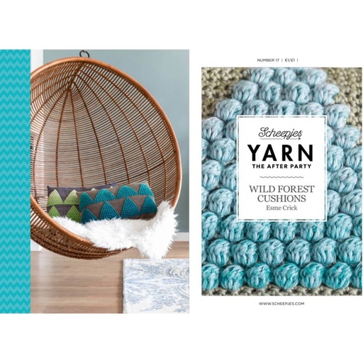 [YTAP17-20] Scheepjes YARN The After Party nr.17 Wild Forest Cushions 