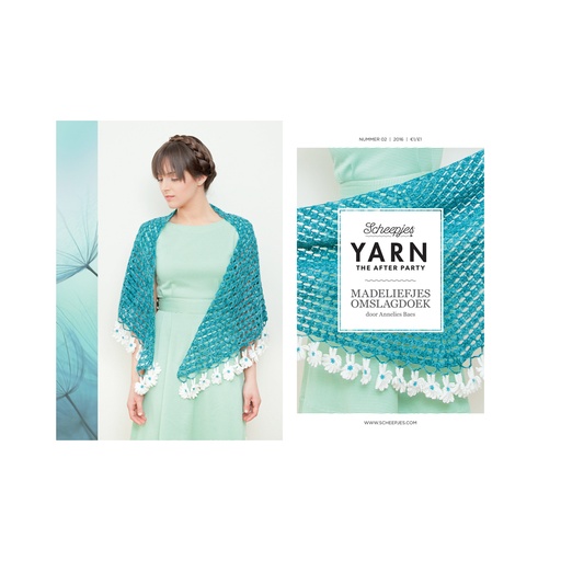 [YTAP02-20NL] Scheepjes YARN The After Party nr.02 Daisy Shawl NL