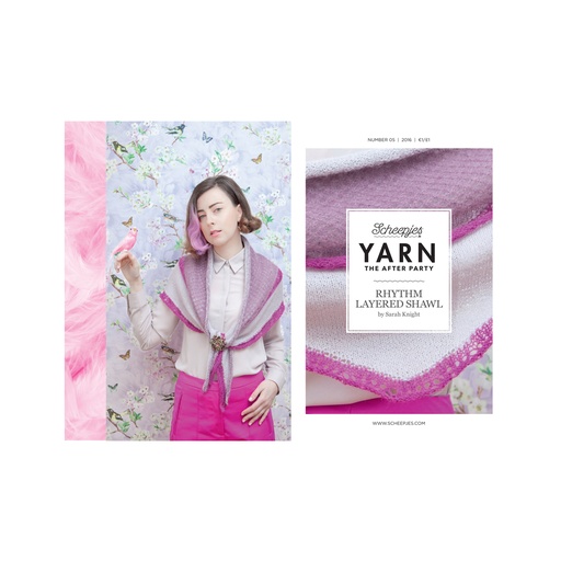 [YTAP05-20UK] Scheepjes YARN The After Party nr.05 Rhythm Layered Shawl UK