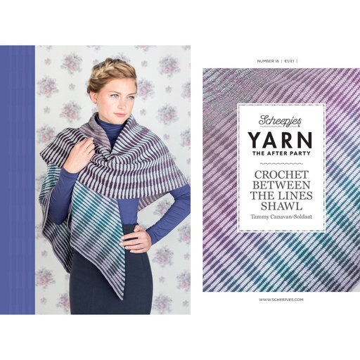 [YTAP18-20UK] Scheepjes YARN The After Party nr.18 Crochet Btwn the Lines UK