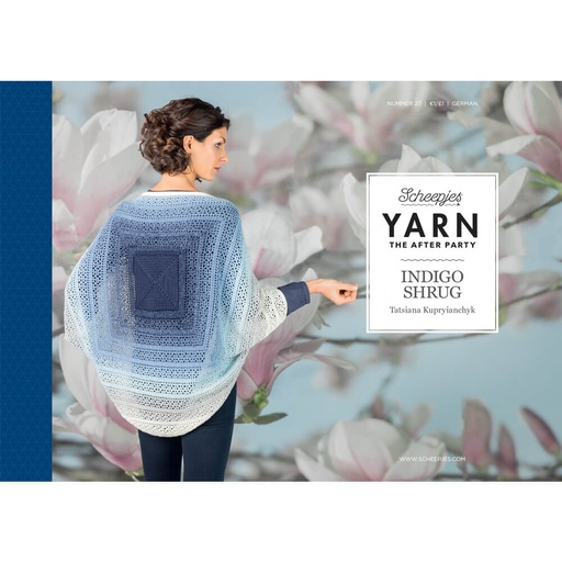 [YTAP27-20] Scheepjes YARN The After Party nr.27 Indigo Shrug 