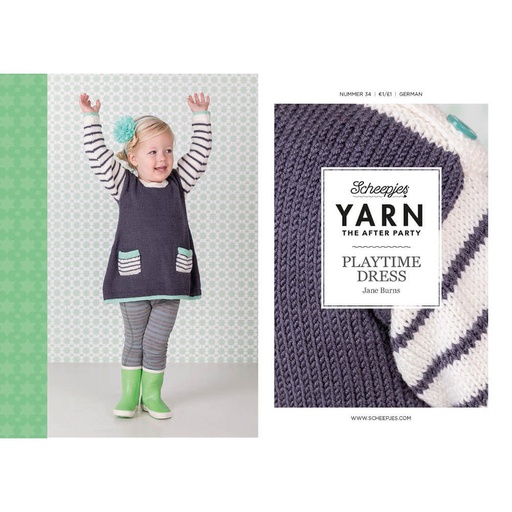 [YTAP34-20] Scheepjes YARN The After Party nr.34 Playtime Dress 