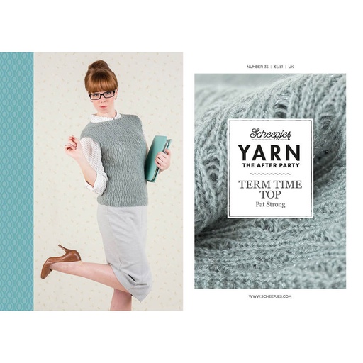 [YTAP35-20UK] Scheepjes YARN The After Party nr.35 Term Time Top UK