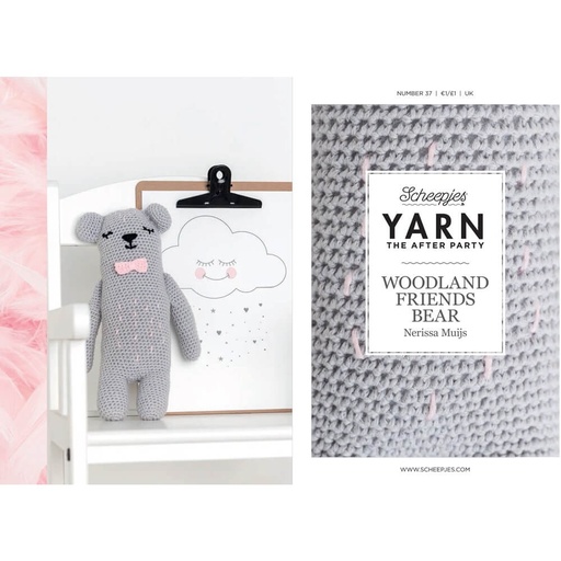 [YTAP37-20NL] Scheepjes YARN The After Party nr.37 Woodland Friends Bear NL