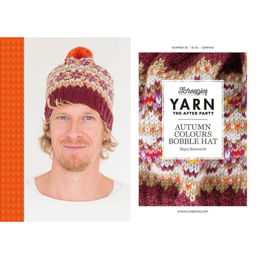 [YTAP36-20] Scheepjes YARN The After Party nr.36 Autumn Bobble Hat 