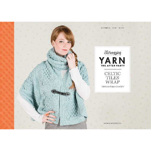 [YTAP25-20NL] Scheepjes YARN The After Party nr.25 Celtic Tiles Wrap NL