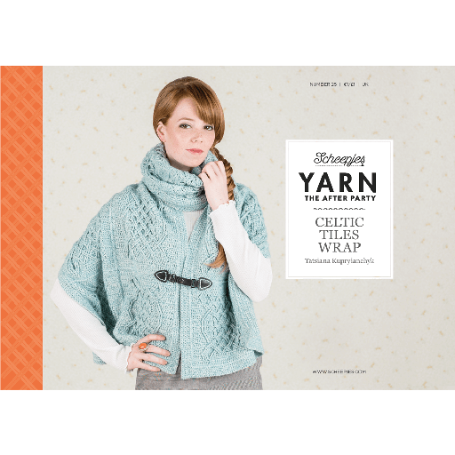 [YTAP25-20UK] Scheepjes YARN The After Party nr.25 Celtic Tiles Wrap UK