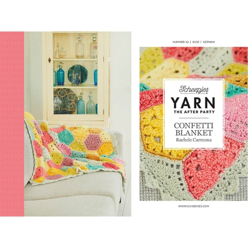 [YTAP42-20UK] Scheepjes YARN The After Party nr.42 Confetti Blanket UK