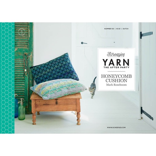 [YTAP50-20NL] Scheepjes YARN The After Party nr.50 Honeycomb Cushion NL