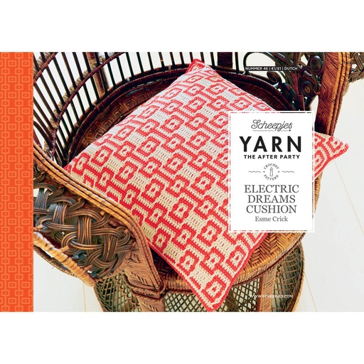 [YTAP46-20NL] Scheepjes YARN The After Party nr.46 Electric Dreams Cushion NL