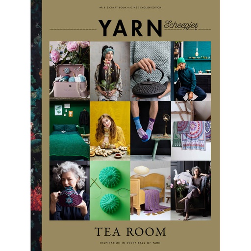 [99990463] Scheepjes YARN Bookazine 8 Tea Room UK