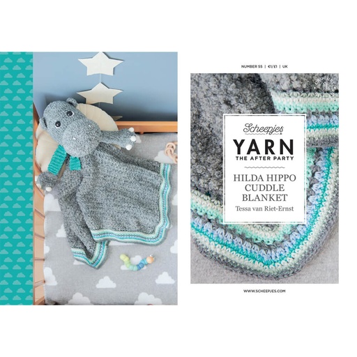 [YTAP55-20UK] Scheepjes YARN The After Party nr.55 Hilda Hippo UK