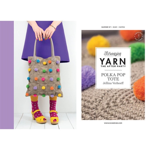 [YTAP97-20NL] Scheepjes YARN The After Party nr.97 Polka Pop Tote NL