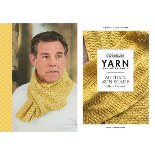 [YTAP87-20] Scheepjes YARN The After Party nr.87 Autumn Sun Scarf 