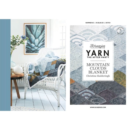 [YTAP65-20NL] Scheepjes YARN The After Party nr.65 Mountain Clouds Blanket NL