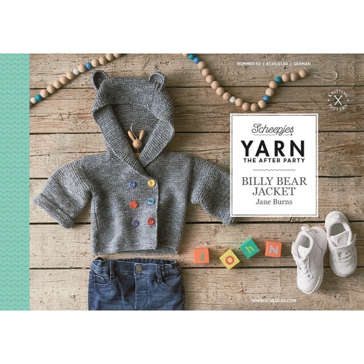 [YTAP112-20] Scheepjes YARN The After Party nr.112 Billy Bear Jacket 