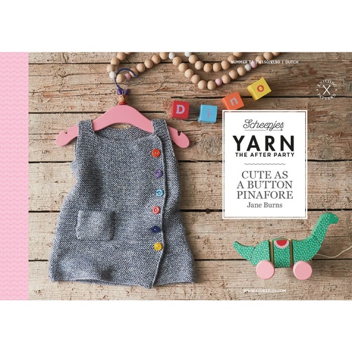 [YTAP113-20NL] Scheepjes YARN The After Party nr.113 Cute Button Pinafore NL