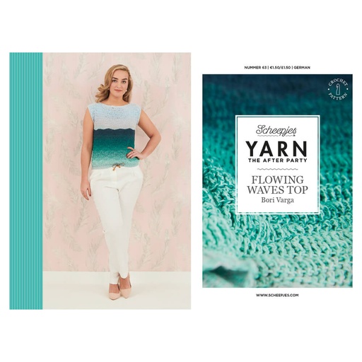 [YTAP63-20] Scheepjes YARN The After Party nr.63 Flowing Waves Top 