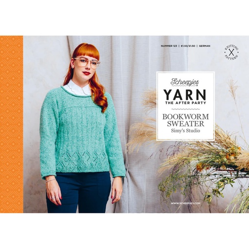 [YTAP123-20] Scheepjes YARN The After Party nr.123 Bookworm Sweater 