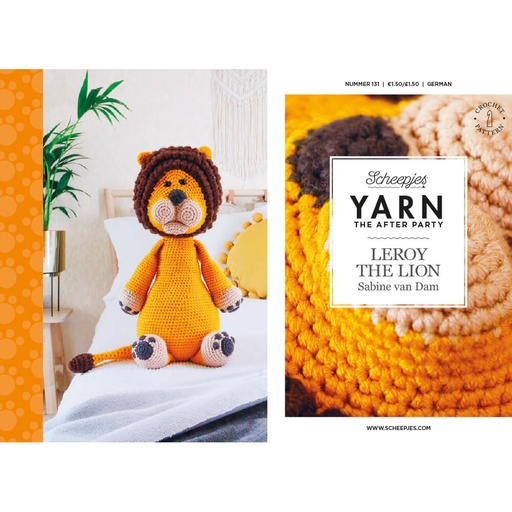 [YTAP131-20] Scheepjes YARN The After Party nr.131 Leroy The Lion 