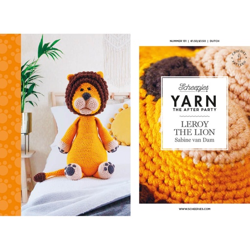 [YTAP131-20NL] Scheepjes YARN The After Party nr.131 Leroy The Lion NL