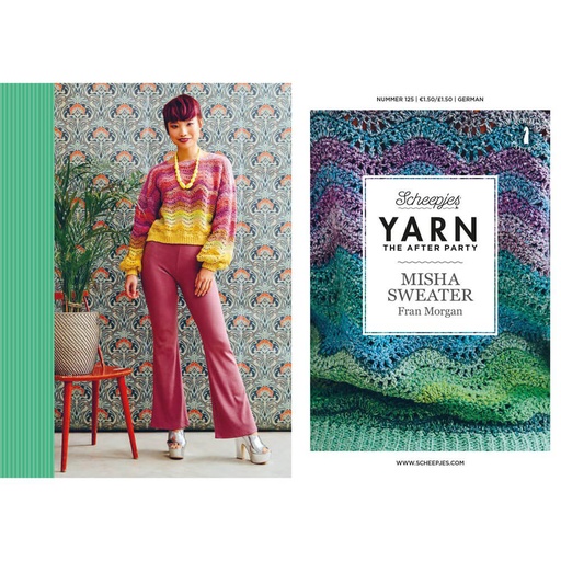 [YTAP125-20] Scheepjes YARN The After Party nr.125 Misha Sweater 