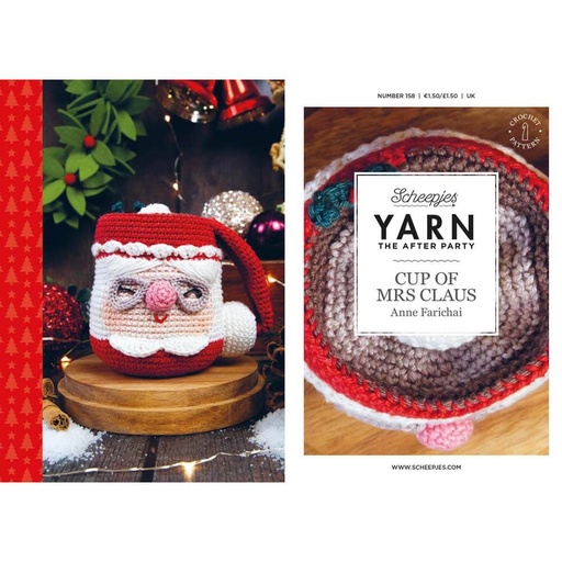 [YTAP158-20UK] Scheepjes YARN The After Party nr.158 Cup of Mrs Claus UK