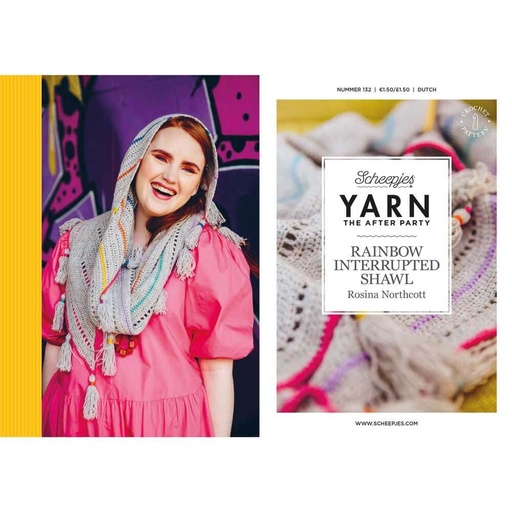 [YTAP132-20NL] Scheepjes YARN The After Party nr.132 Rainbow Interrupted NL