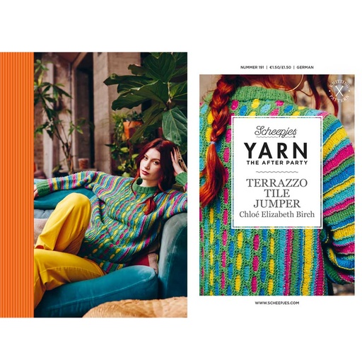 [YTAP191-20] Scheepjes YARN The After Party nr.191 Terrazzo Tile Jumper 