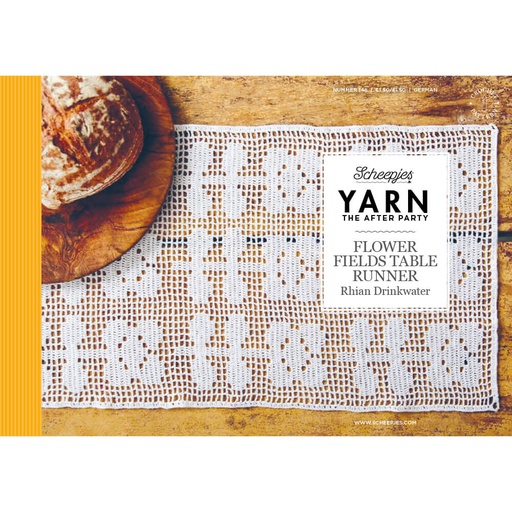 [YTAP148-20] Scheepjes YARN The After Party nr.148 Fl. Fields Table Runner  -20st