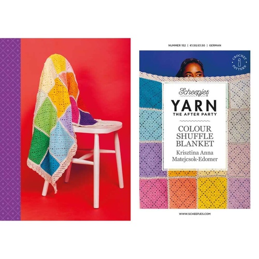 [YTAP152-20] Scheepjes YARN The After Party nr.152 Colour Shuffle Blanket 