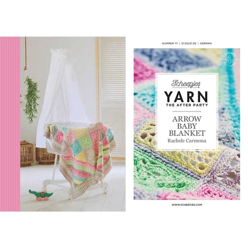 [YTAP77-20] Scheepjes YARN The After Party nr.77 Arrow Baby Blanket 