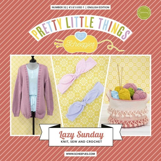 [PLT32-20UK] Scheepjes Pretty Little Things nr.32 Lazy Sunday - UK