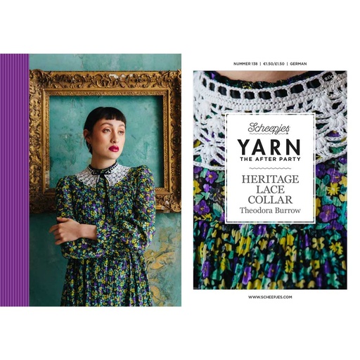 [YTAP138-20] Scheepjes YARN The After Party nr.138 Heritage Lace Collar 