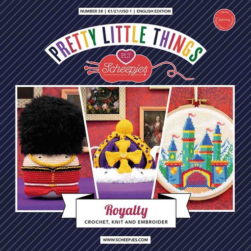 [PLT38-20UK] Scheepjes Pretty Little Things nr.38 Royalty  20st - UK