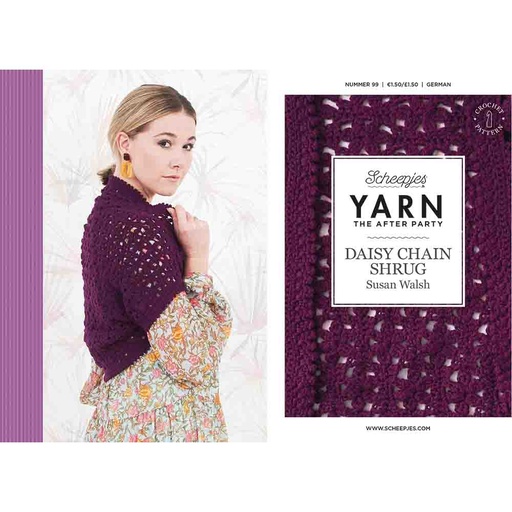 [YTAP99-05] Scheepjes YARN The After Party nr. 99 Daisy Chain Shrug 