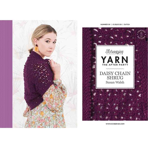 [YTAP99-05NL] Scheepjes YARN The After Party nr. 99 Daisy Chain Shrug NL