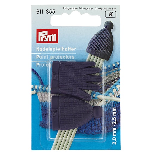 [611855] Prym Puntenbeschermers 2-2.5mm kunststof paars  