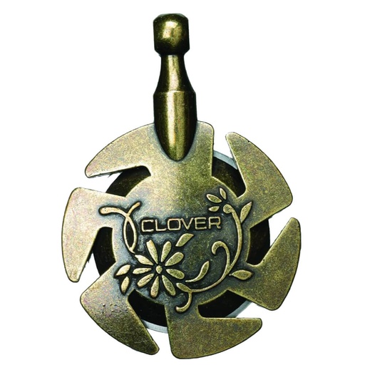 [CL3105] Clover Garensnijder met hanger oud goud